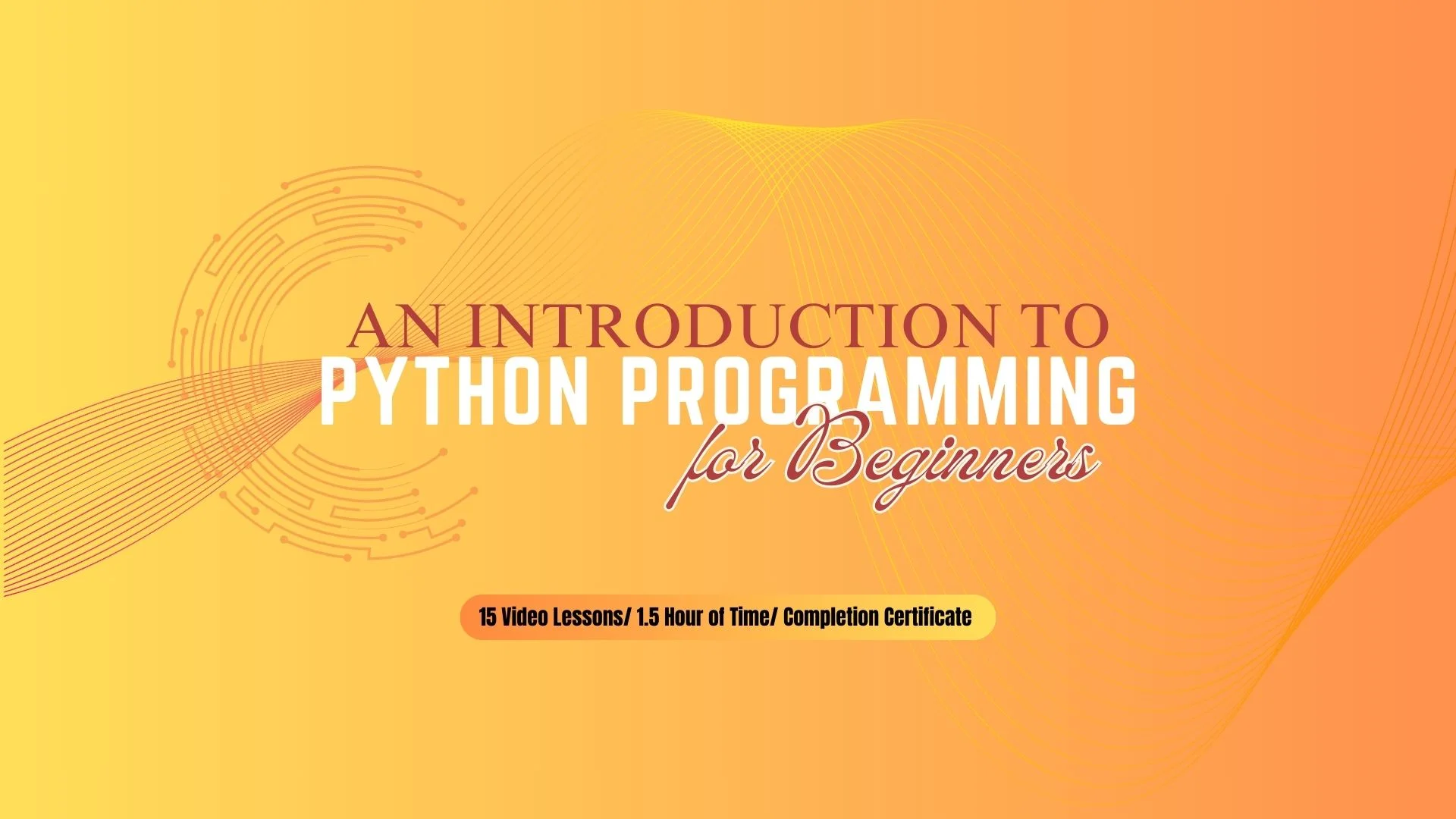 An Introduction to Python Programming for Beginners
