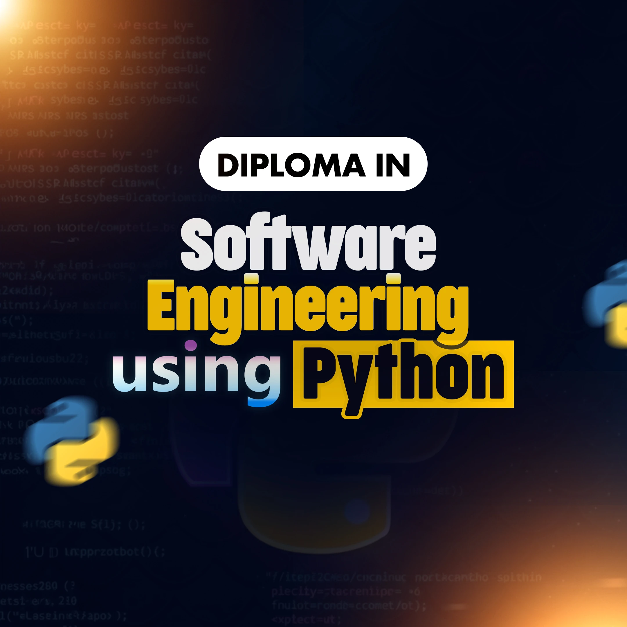 Diploma in Full Stack Software Engineering using Python Integrating AI